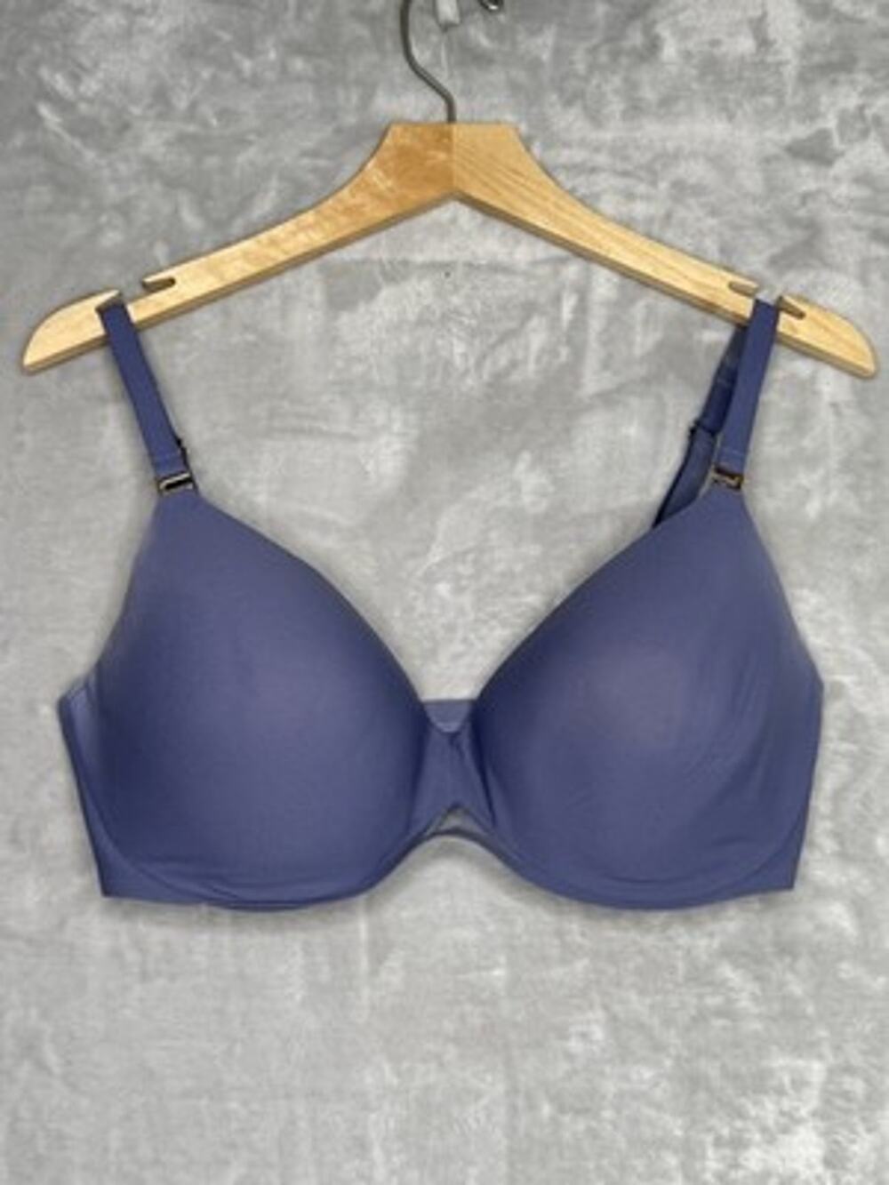 Soma Bodify Perfect Coverage Bra Womens 34G Blue Lightly Lined T-Shirt Underwire
